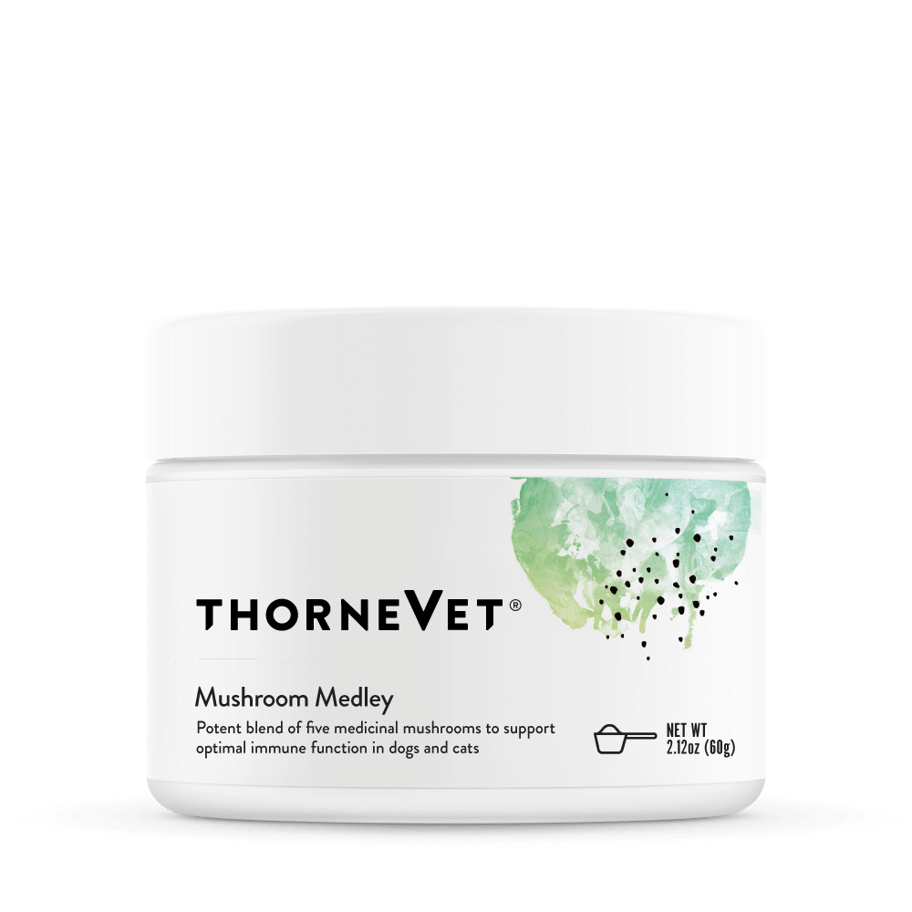 V950-P_ThorneVET Mushroom Medley Immune Powder Supplement for Dogs